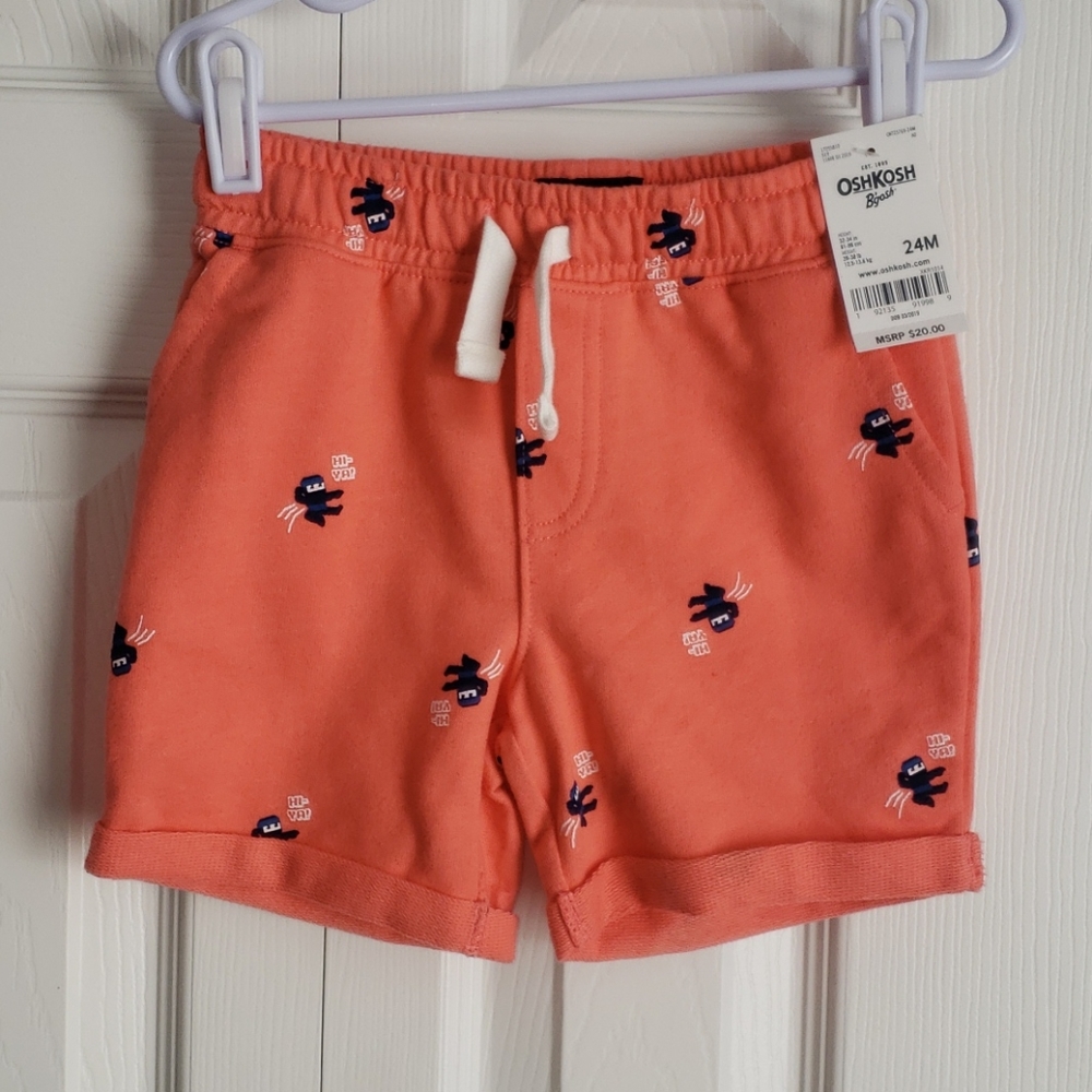 NWT - OshKosh - Toddler Boy shorts